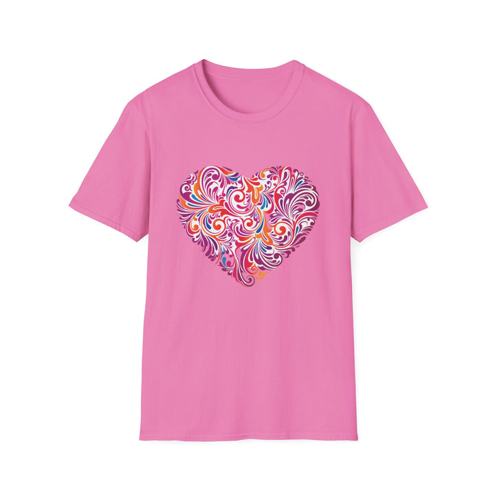 Heart Design Unisex Softstyle T-Shirt