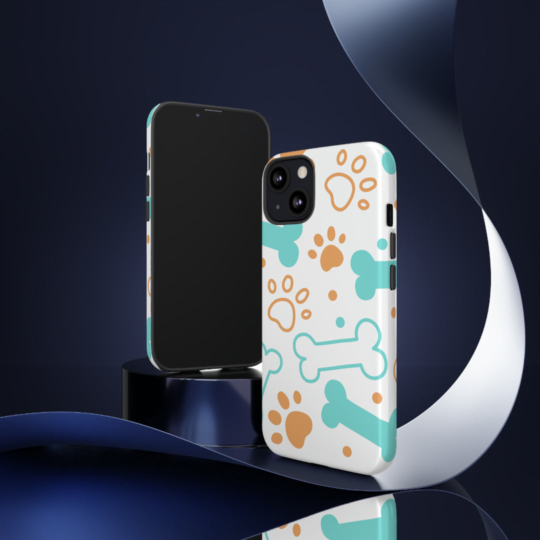 Paws and Bones Tough Phone Case