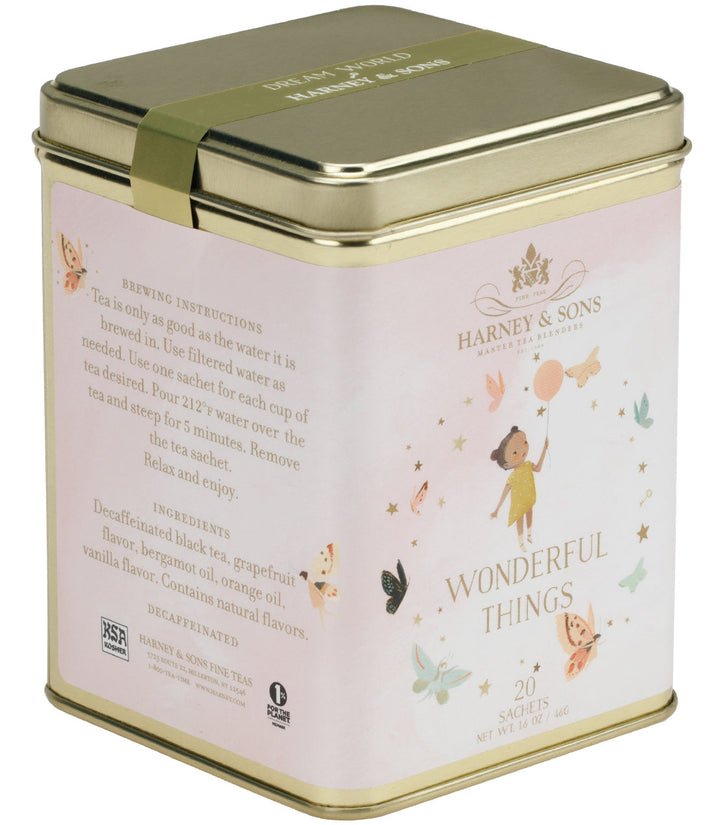 Wonderful Things Girl, Tin of 20 Tea Sachets