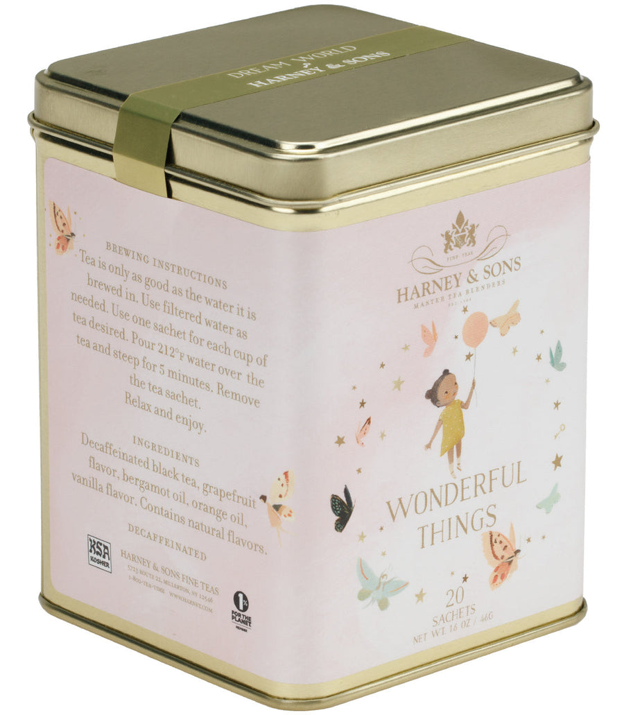 Wonderful Things Girl, Tin of 20 Tea Sachets