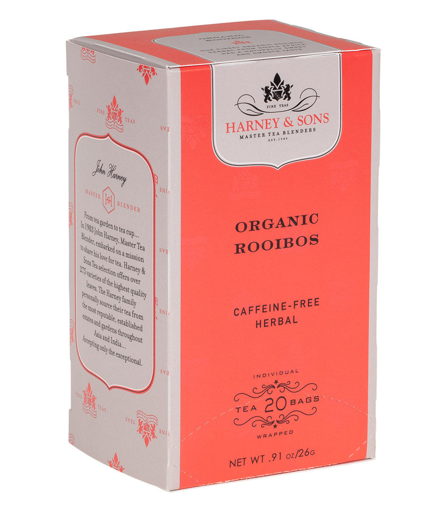 Organic Rooibos Tea Box of 20 Premium Teabags