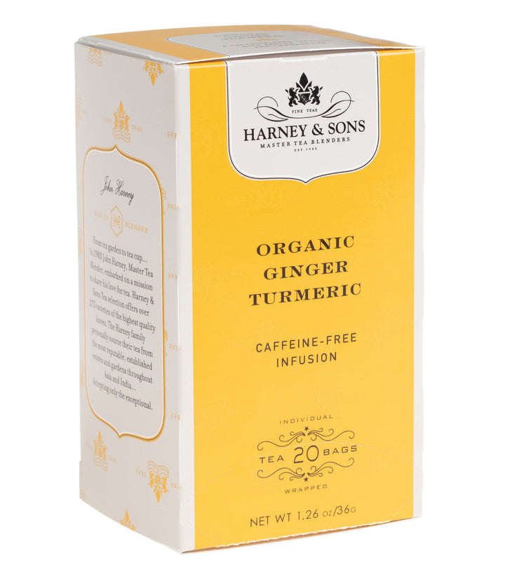 Organic Ginger Turmeric 20 Tea Bags