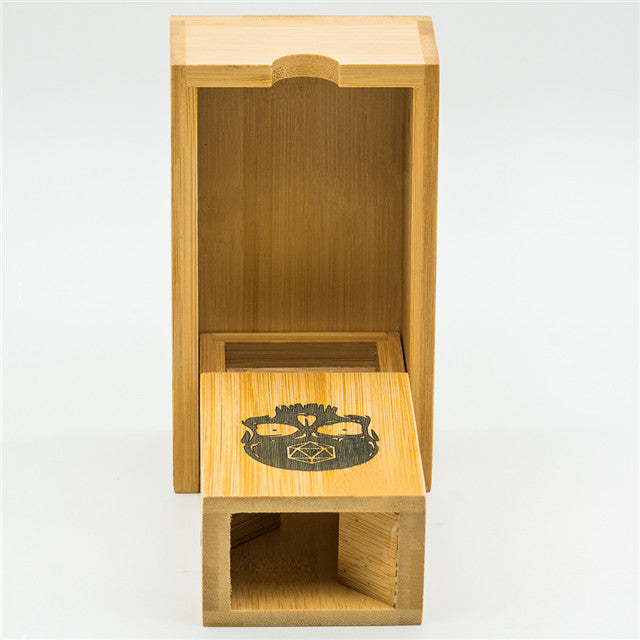 Bamboo Dice Tower Skull Dice Logo