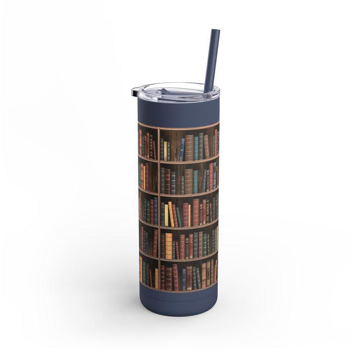 Bookshelf Maars Maker Skinny Matte Tumbler, 20oz