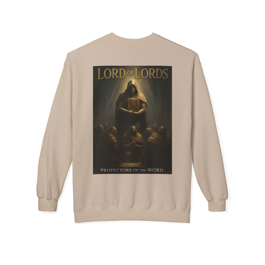Christian Crewneck Sweatshirt - "King of Kings / Lord of Lords" Religious Pullover