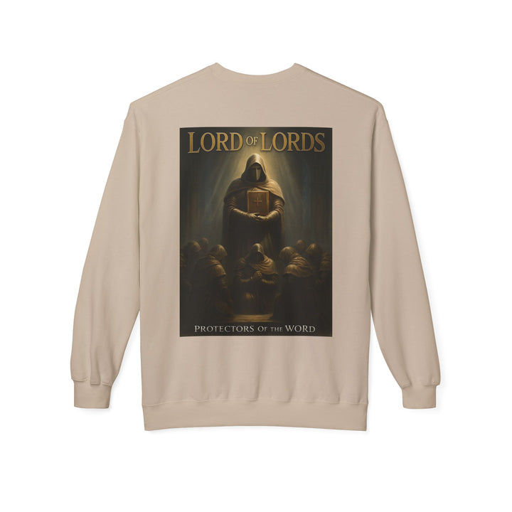 Christian Crewneck Sweatshirt - "King of Kings / Lord of Lords" Religious Pullover