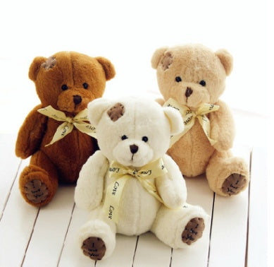 Patch Teddy Bear Plush Soft Hanging Stuffed Toy