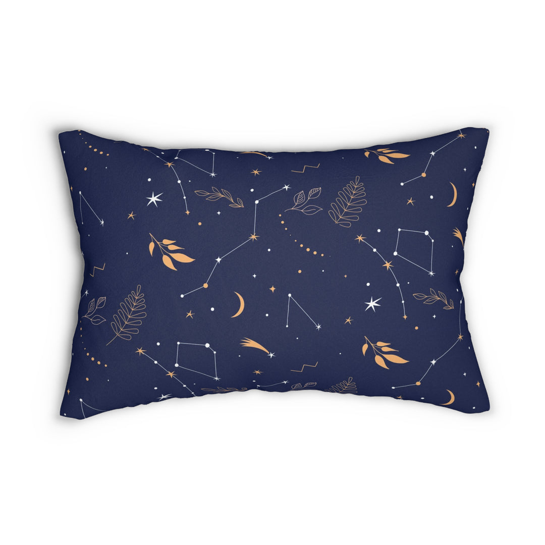 Constellations Spun Polyester Lumbar Pillow