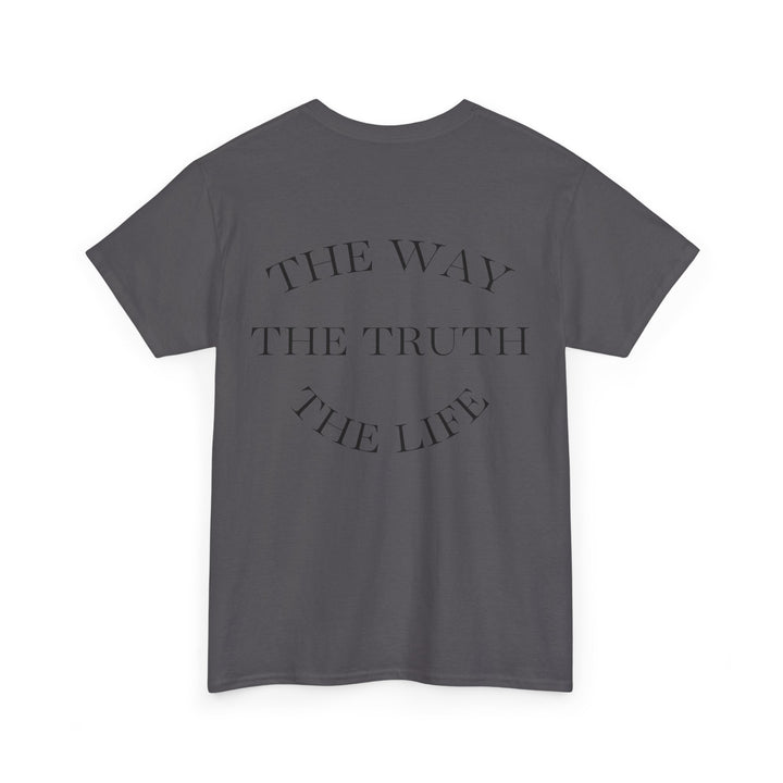 Protectors of the Word T-Shirt — Knight with Sword and Shield Literary Tee