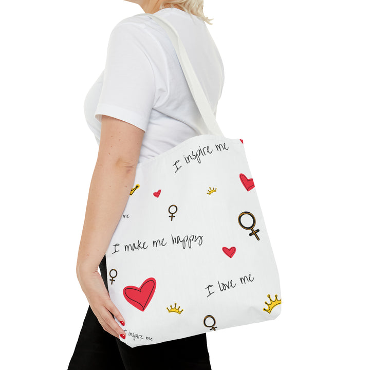 I Love Me Tote Bag (AOP)