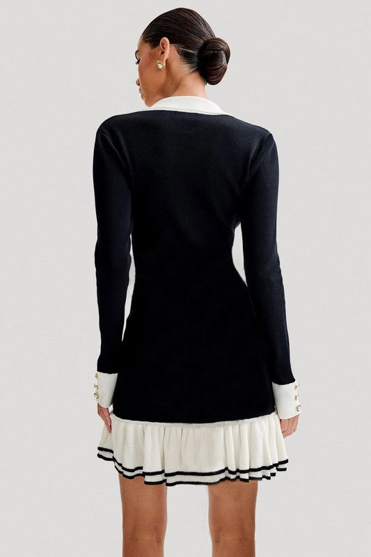 Women Fashion Sweater Dress