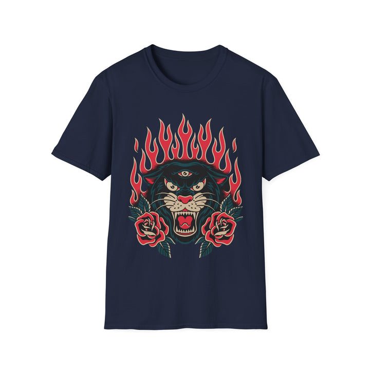 Panther Old School Unisex Softstyle T-Shirt