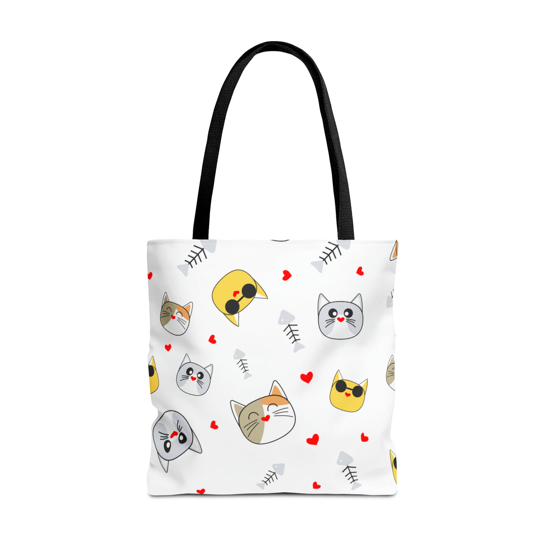 Cat Face Tote Bag (AOP)