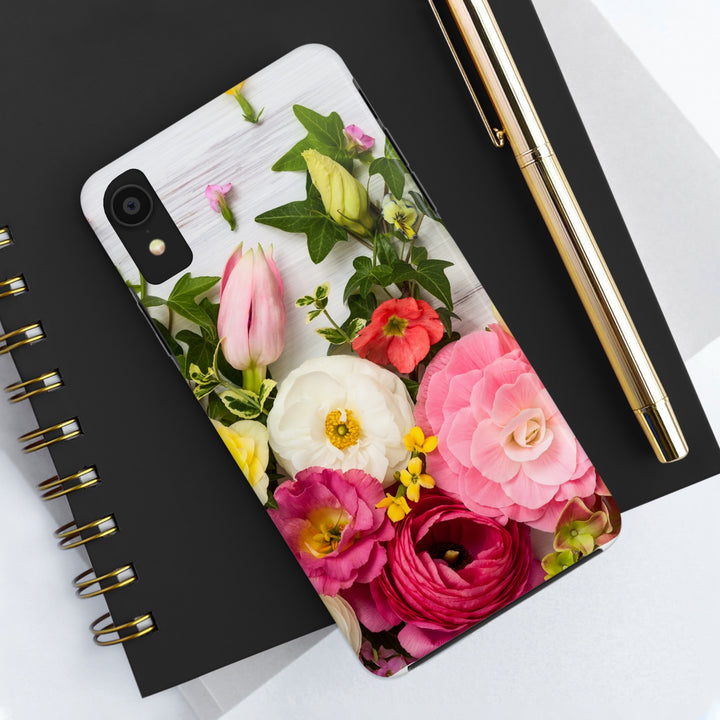 iPhone Flowers Tough Phone Case