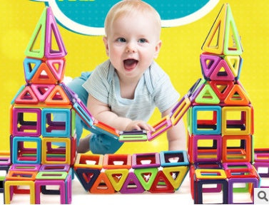 Magnetic Building Blocks Set Educational Toy for Early Learning and Creativity