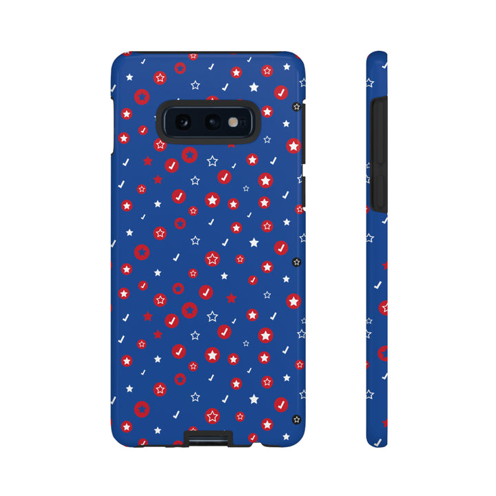 Checks and Stars Tough Phone Case