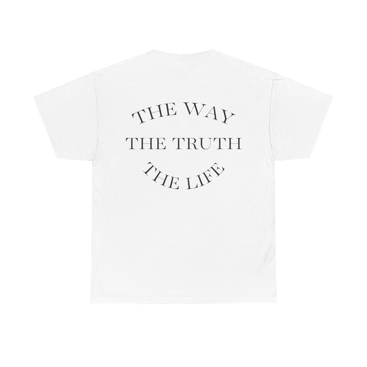 Protectors of the Word T-Shirt — Knight with Sword and Shield Literary Tee