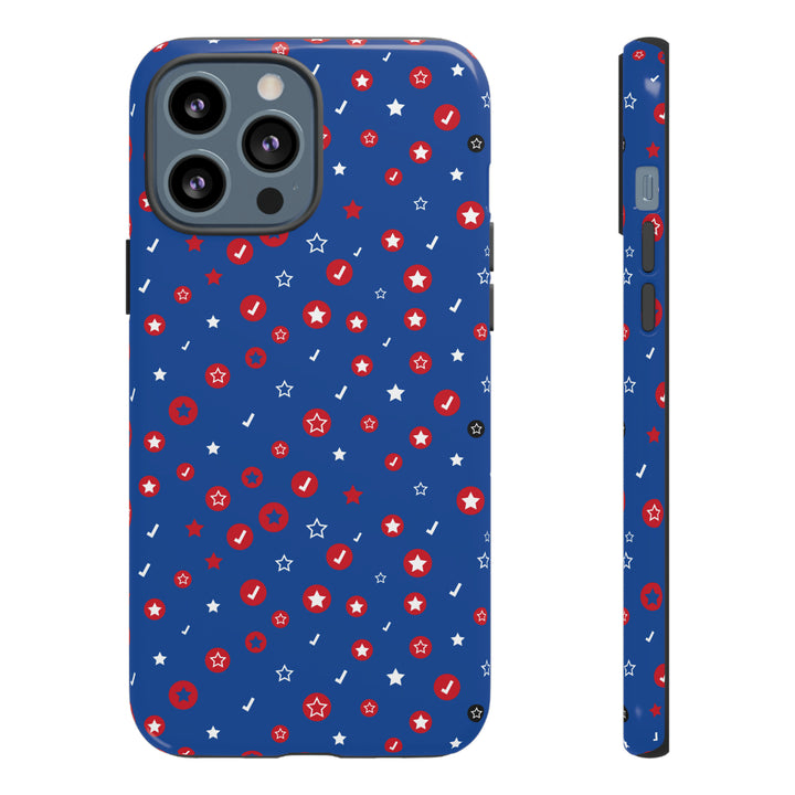 Checks and Stars Tough Phone Case