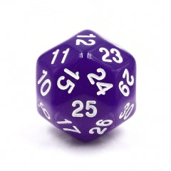 D30 Purple Single Die 30 Sided/s by HDdice | HengDadice