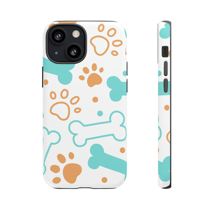 Paws and Bones Tough Phone Case