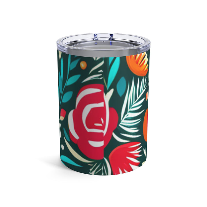 Tropical Floral Tumbler 10oz