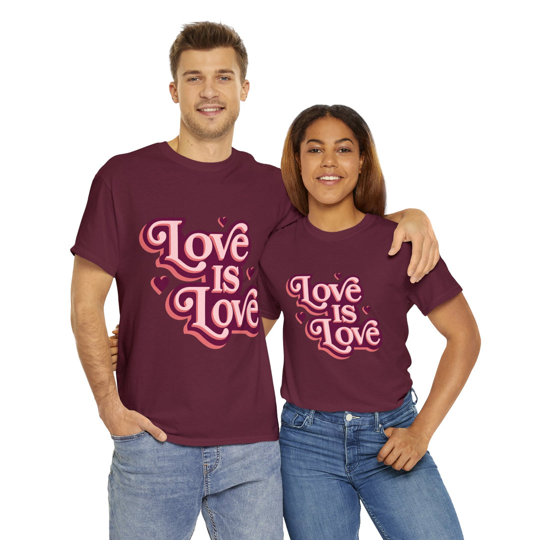 Love is Love Unisex Heavy Cotton Tee