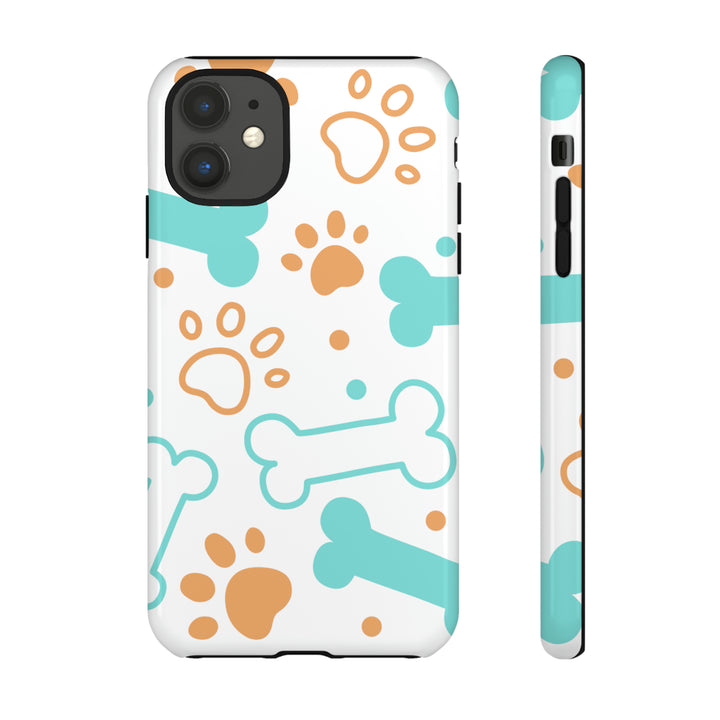 Paws and Bones Tough Phone Case