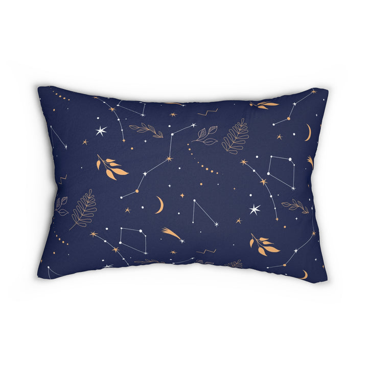 Constellations Spun Polyester Lumbar Pillow