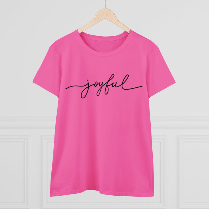 Joyful Women's Midweight Cotton Tee