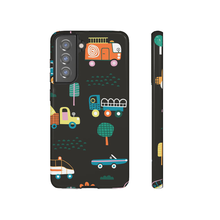 Cars and Trucks Tough Phone Case