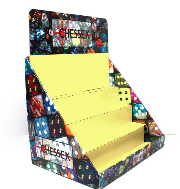 Full Color Dice Set Display (holds up to 28 dice sets in crystal cubes) [29981]