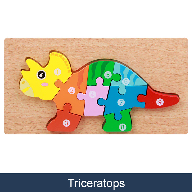 3D Wooden Puzzle