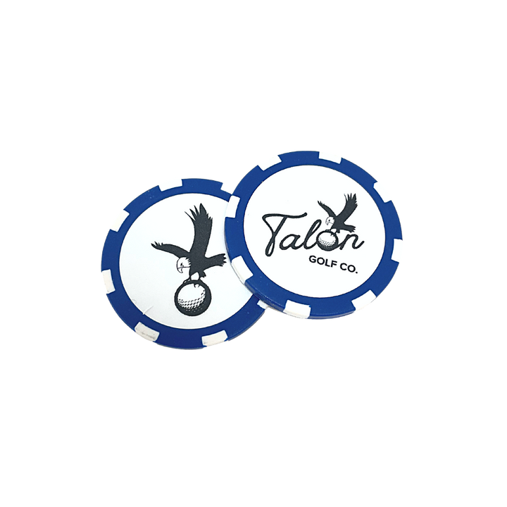 Talon Poker Chip Ball Marker Blue