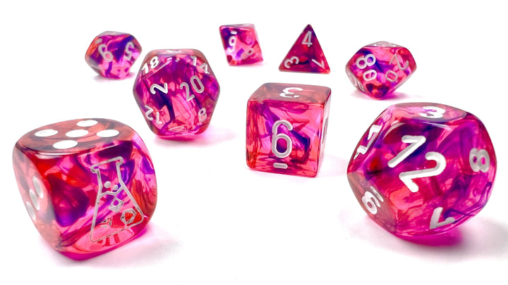 Nebula®Polyhedral Black Light Special/white 7-Die Set (with bonus die)