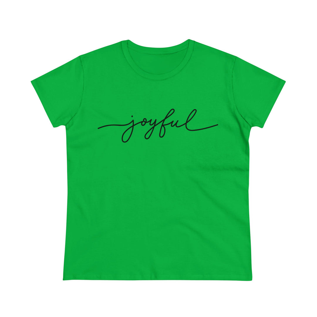 Joyful Women's Midweight Cotton Tee