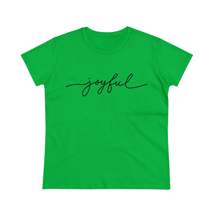 Joyful Women's Midweight Cotton Tee