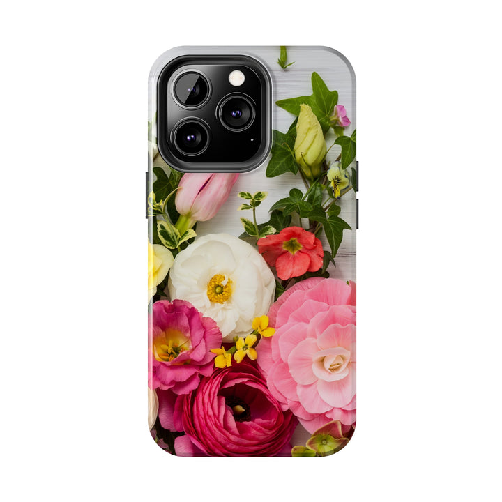 iPhone Flowers Tough Phone Case