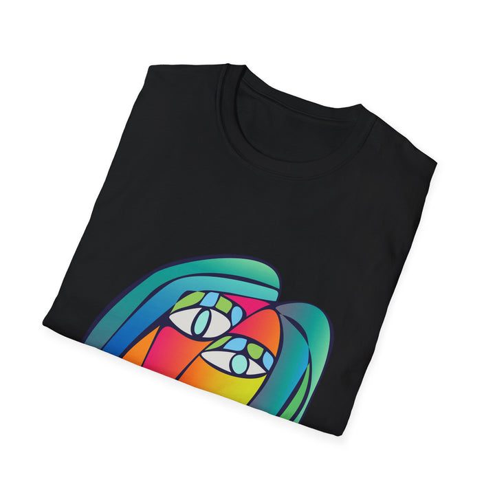 Cubism Girl Unisex Softstyle T-Shirt