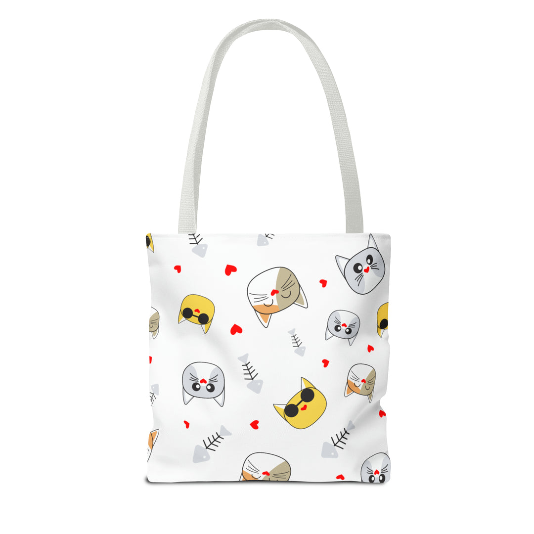 Cat Face Tote Bag (AOP)