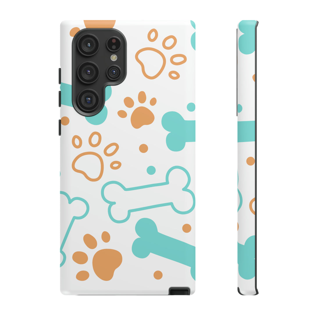 Paws and Bones Tough Phone Case