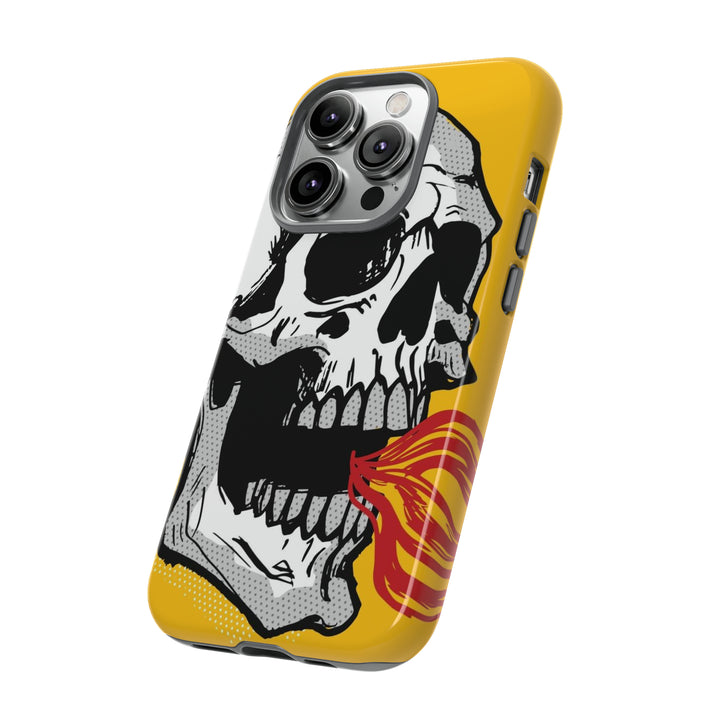 Skull Fire Tough Phone Case