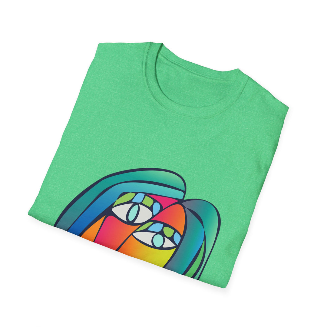 Cubism Girl Unisex Softstyle T-Shirt