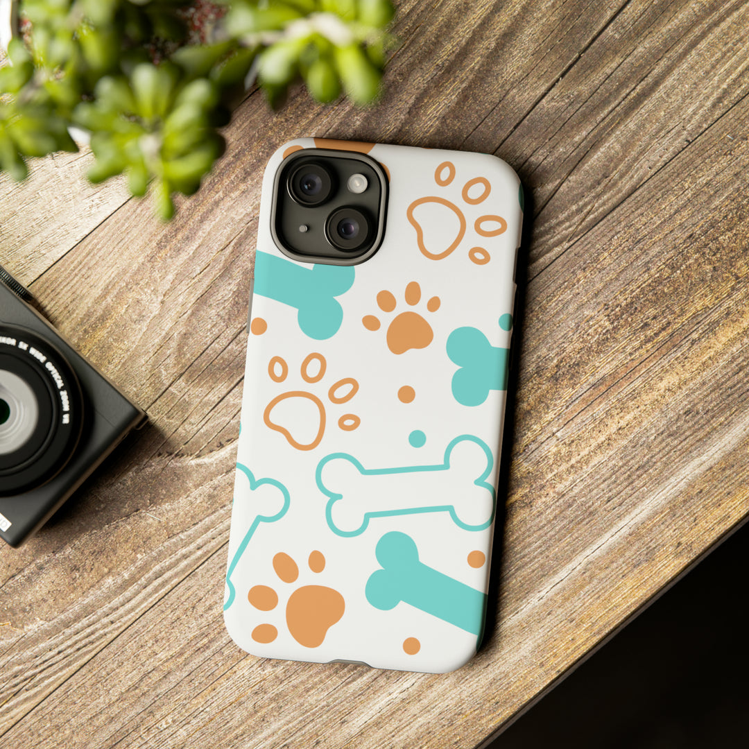 Paws and Bones Tough Phone Case