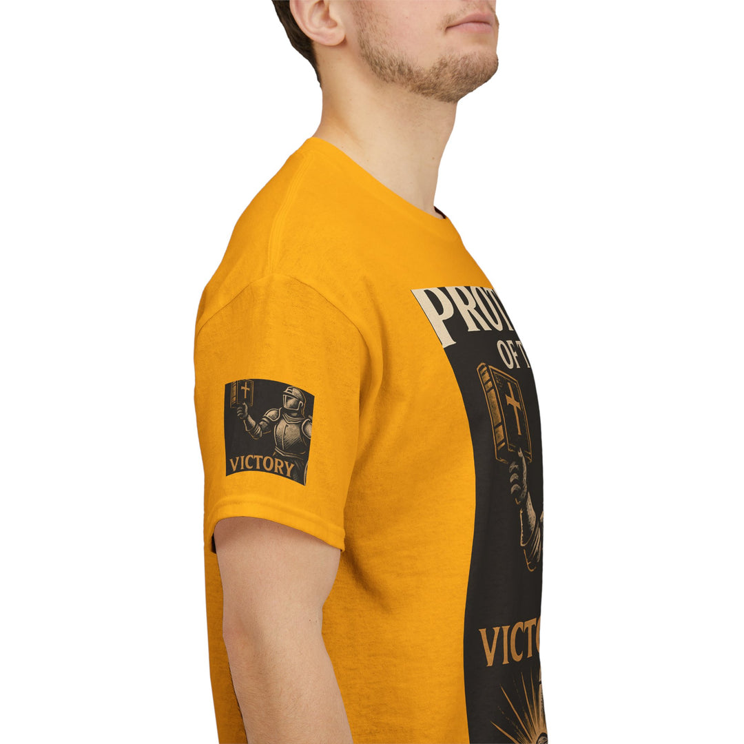 Protectors of the Word Premium Christian T-Shirt — 'Victory' Knight Design with John 14:6 Scripture
