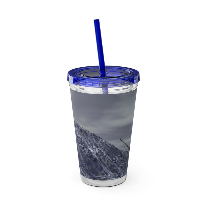 Ocean Galley Sunsplash Tumbler with Straw, 16oz