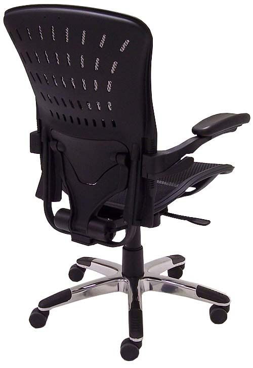 350 Lbs. Capacity ErgoFlex Ergonomic All-Mesh Office Chair Back