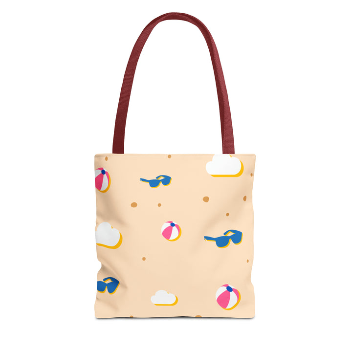 Beach Pattern Tote Bag (AOP)