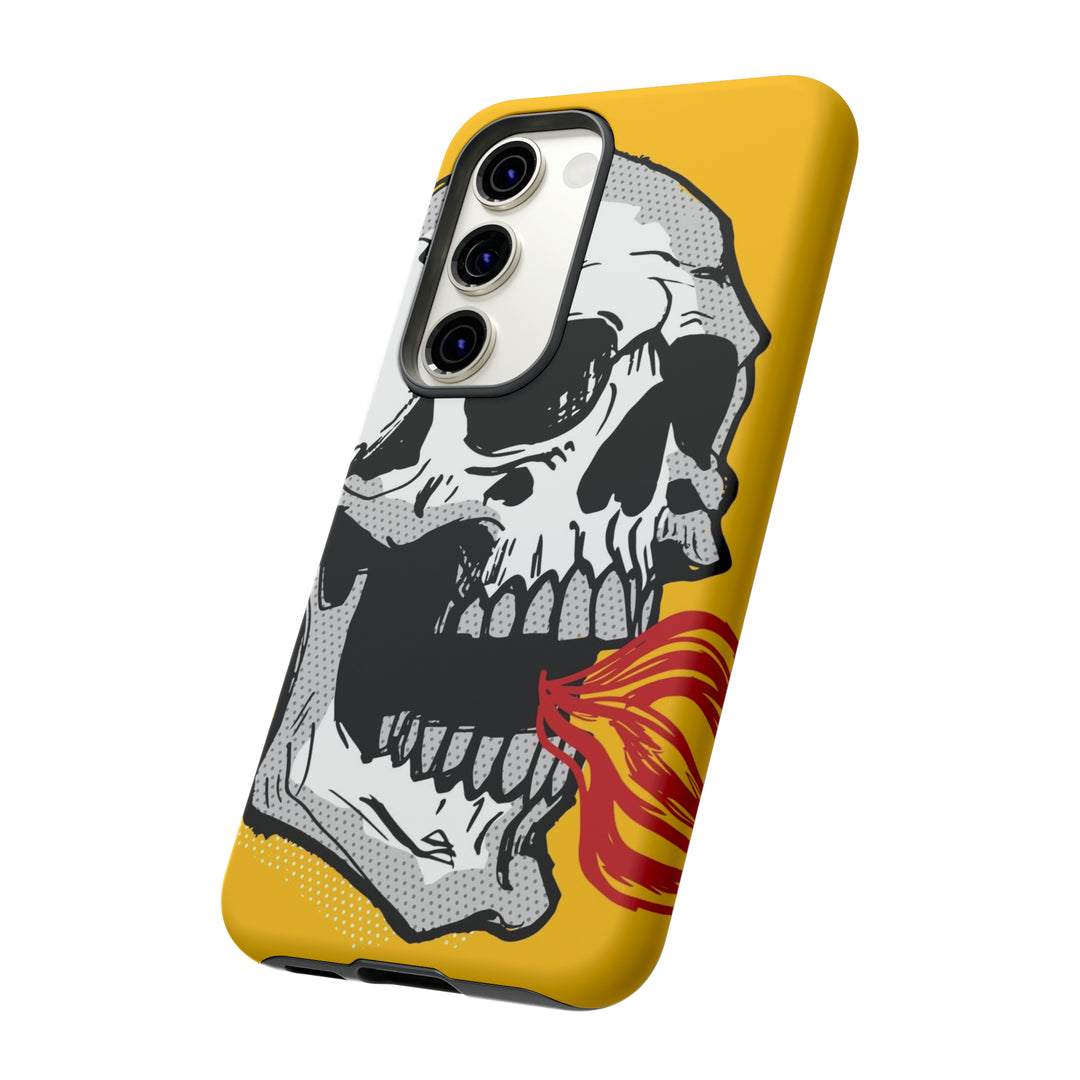 Skull Fire Tough Phone Case