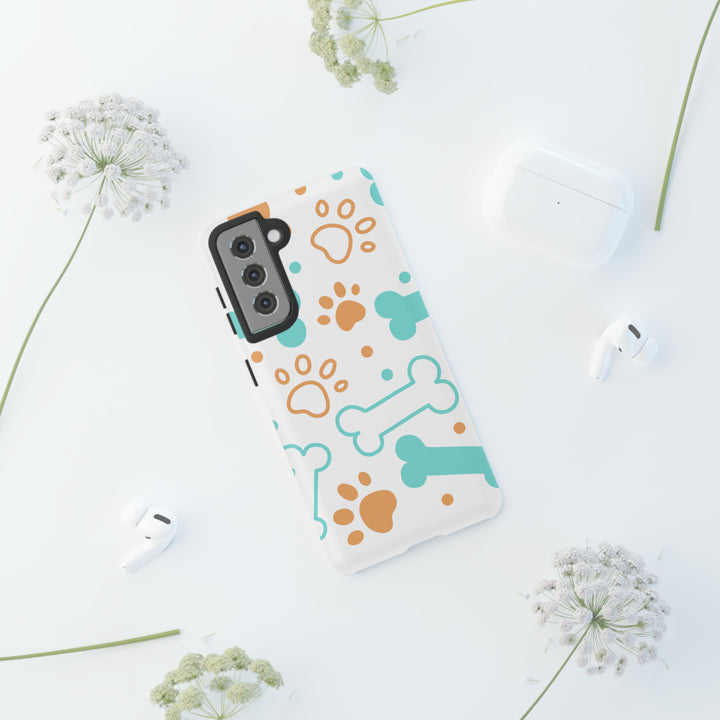 Paws and Bones Tough Phone Case