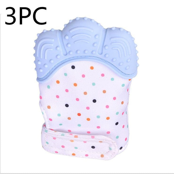 Baby Teething Gloves – Silicone Molar Mitten for Soothing Gums